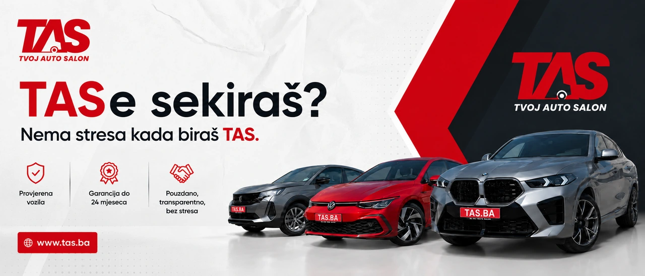TAS se sekiraš? Nema stresa kada biraš TAS.