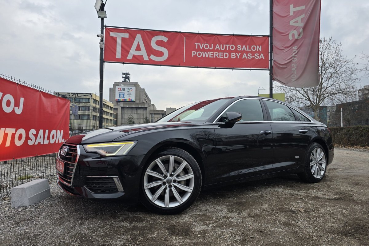AUDI A6 50 TDI 286 KS AUTOMATIK QUATTRO MATRIX LED / KAMERA 360 / VIRTUAL COCKPIT / KEYLESS GO / MRTVI KUT F