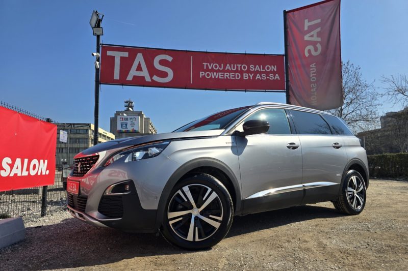 PEUGEOT 5008 GT LINE 1.5 BLUEHDI 7 SJEDIŠTA / TIPTRONIC / VIRTUAL COCKPIT / KAMERA / NAVI / KEYLESS GO / FULL LED
